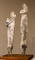 ZenobiaGino.AncientTravelers.MetalSculpture.